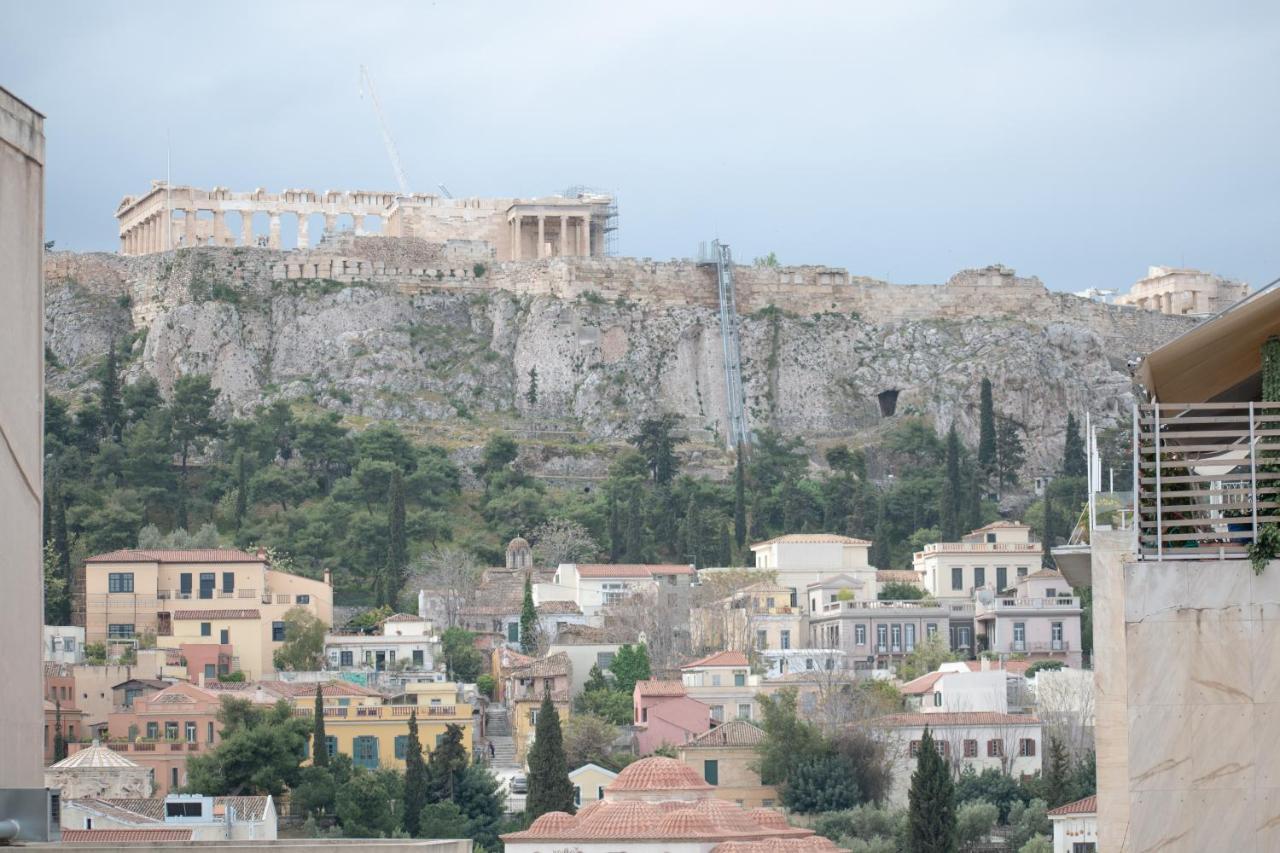 Hidden Gem Acropolis View Apartment Athena Bagian luar foto