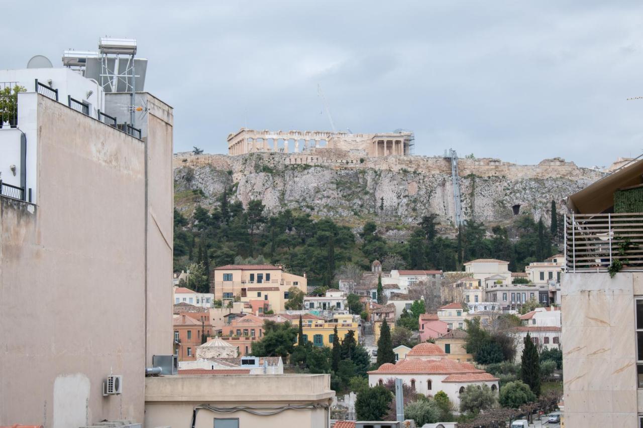 Hidden Gem Acropolis View Apartment Athena Bagian luar foto